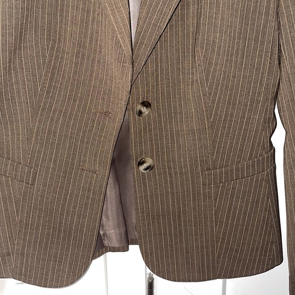 The Limited brown pinstripe blazer - Picture 2 of 4